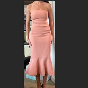 Cinq a Sept Luna Strapless Dress in Bloom 2